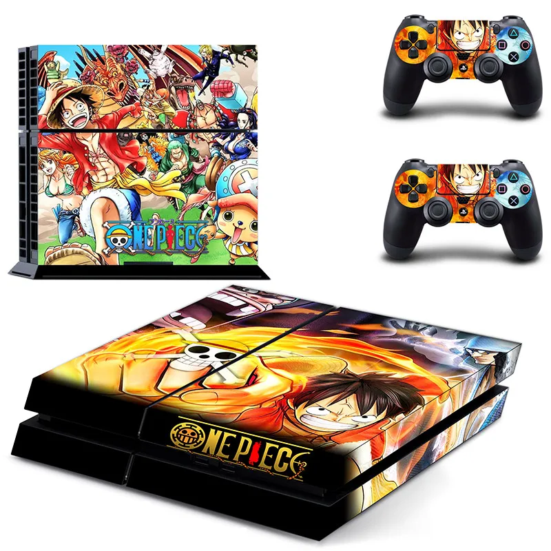 Цельный стикер Luffy для PS4 s Play station 4 Skin PS стикеры наклейки PlayStation консоли и
