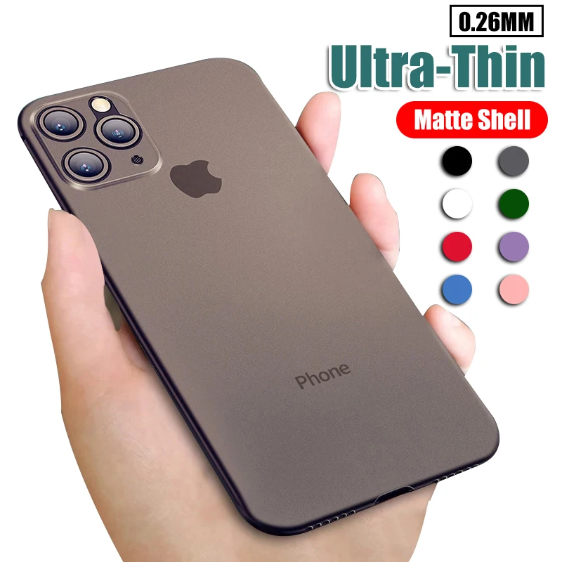 Luxury Ultra Thin Phone Case For iPhone 11 12 Pro Max 12 mini 6 6s 7 8 Plus Shockproof Case For iPhone X XS XR XS Max Cover Case