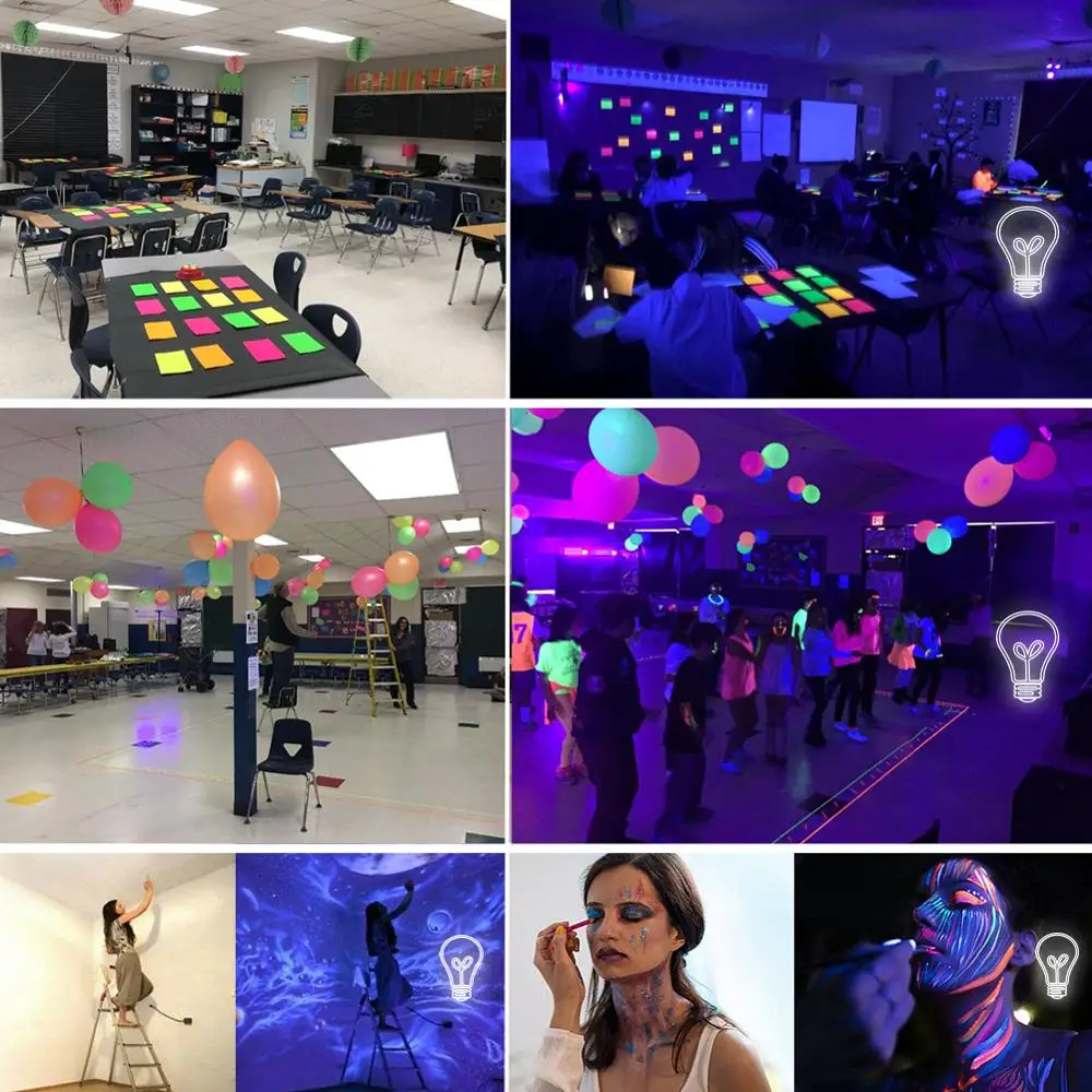 УФ лампа для дискотеки нм светодиодный сценический эффект Ультрафиолетовый