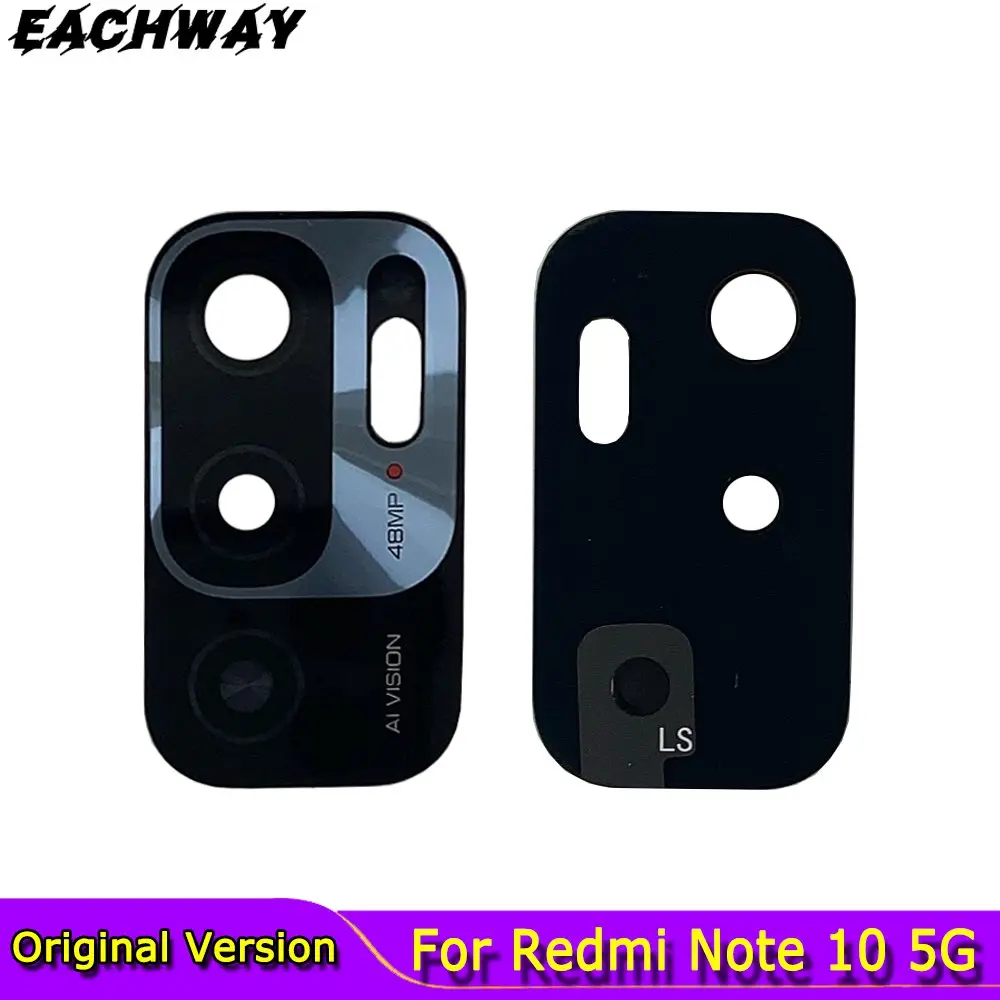 

Suitable for Xiaomi Redmi Note 10 5G camera lens replacement parts, brand new rear camera lens