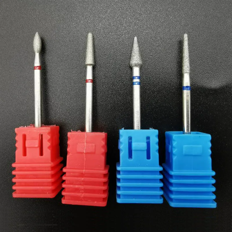 Набор алмазных насадок для маникюра набор фрез 4 шт./компл. | Красота и здоровье