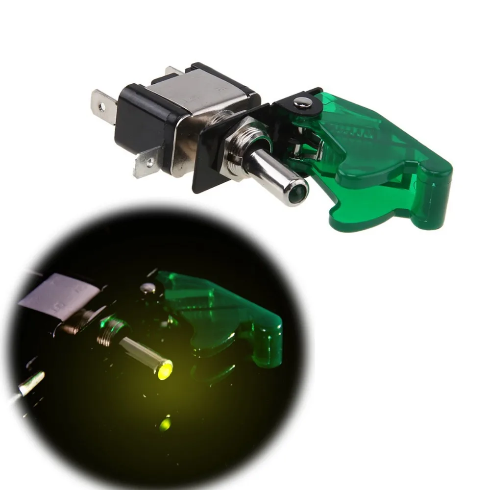 POSSBAY красный/синий/зеленый/желтый/углеродное волокно/Кристалл 12 В крышка