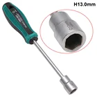 Металлический торцевой ключ отвертка шестигранная гайка ключ гайка Ручной инструмент 3 мм-14 мм Винт HE