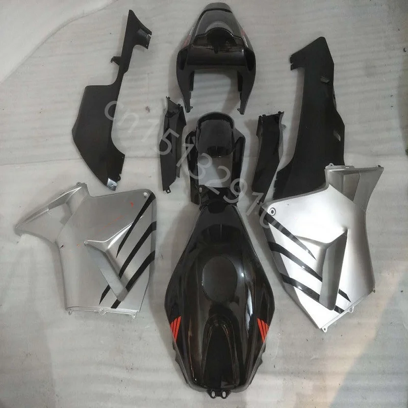 

Black silver Injection fairings set for Honda CBR 600 RR fairing 2005 2006 CBR 600RR CBR600RR 05 06 Motorcycle body kits
