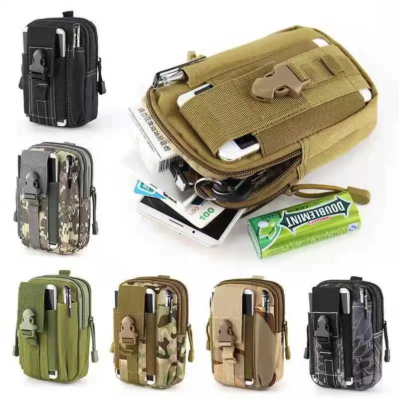 

Tactical Pouch Molle Hunting Bag Men Belt Waist Bag Military Pack Outdoor Travel Camping Cycling Hiking Pouche Phone Case Pocket