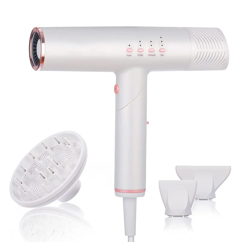

Foldable Hair Dryer Professional Hair Blow Dryer Negative Ionic Dryer Salon Powerful Wind Hairdryer With Magnet Diffuser Dryer