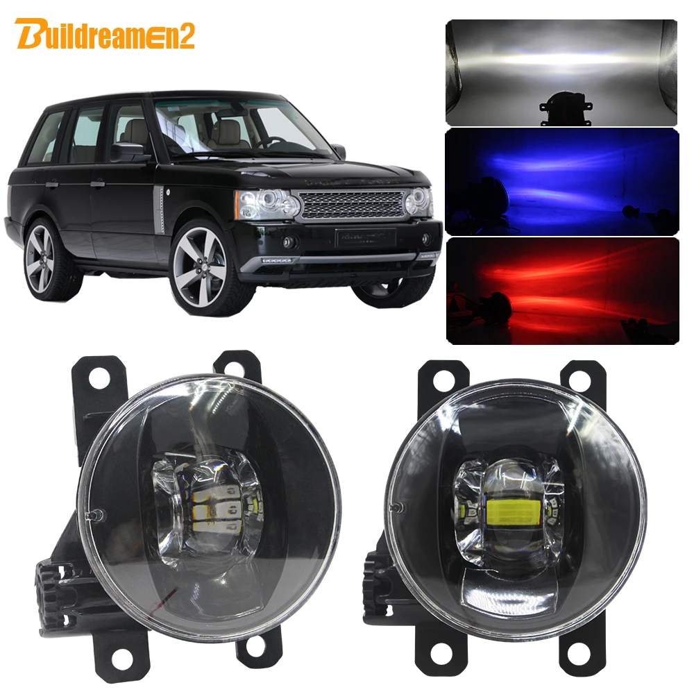 Buildreamen2 Автомобильный светодиодный противотуманный прожектор противотуманная
