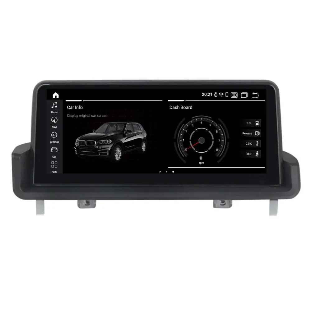Автомобильный экран IPS 10 25 дюйма 8 ядер Android 11 6G + 128G для BMW E90 E91 E92 E93 2005-2012 GPS Navi Stereo WIFI