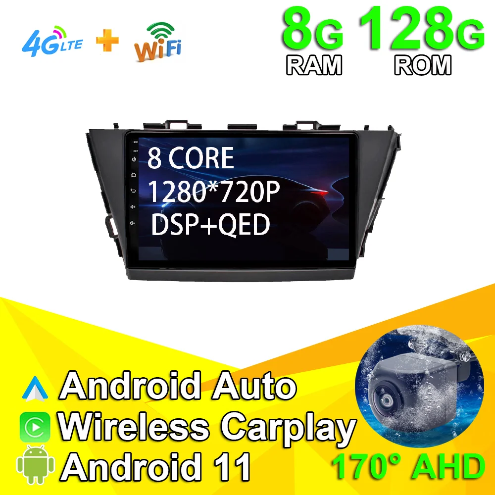

For Toyota Prius V Plus Alpha 2012-2015 Car Multimedia Player Radio Coche GPS Navigation Android 11 Bluetooth Carplay