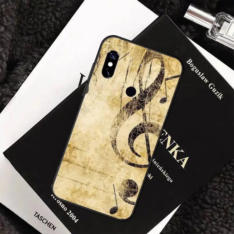 

old Music musical note Phone Case For Xiaomi Redmi 7 8 9t a3Pro 9se k20 mi8 max3 lite 9 note 9s 10 pro