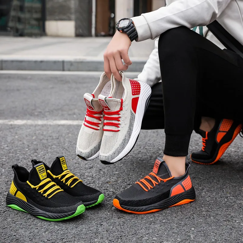 Мужская повседневная обувь для скейтбординга дышащая и износостойкая