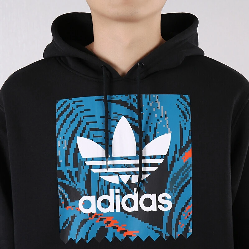 Оригинальный Новое поступление Adidas Originals BB печать HD Мужской пуловер толстовки