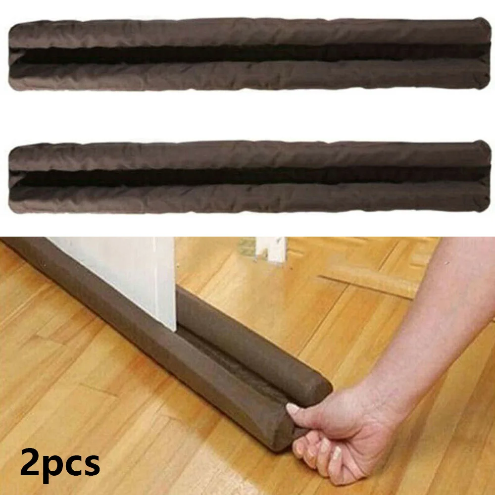 

Flexible Weather Strip Window Guard Under Door Blocker 93*10cm Kit Double Sided