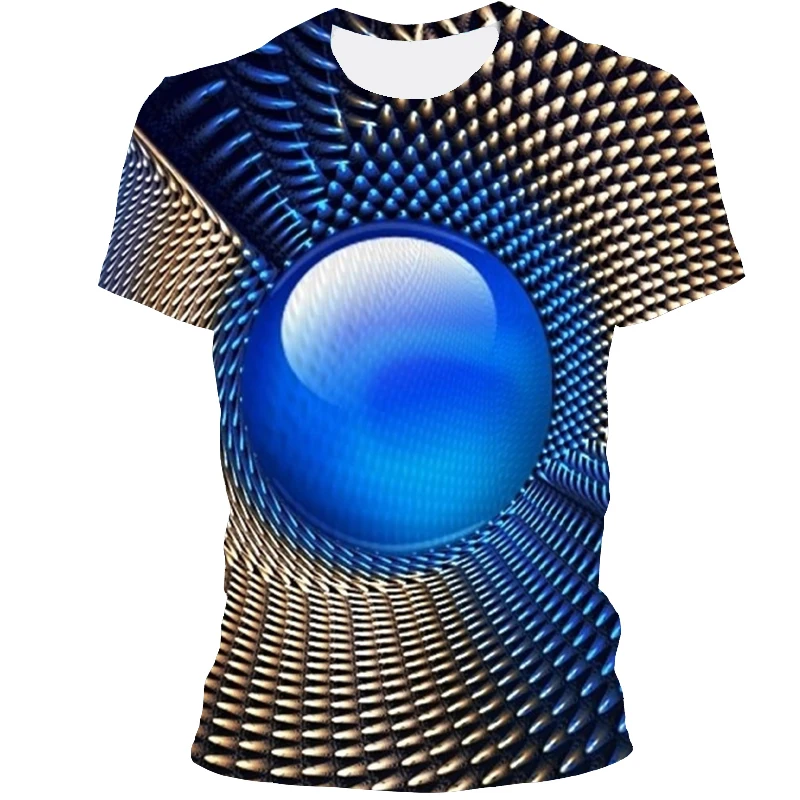 

Men and women explosion 3D print fashion casual T-shirt Sport top color T-shirt camp breathable round neck men short T xxs - 6xl