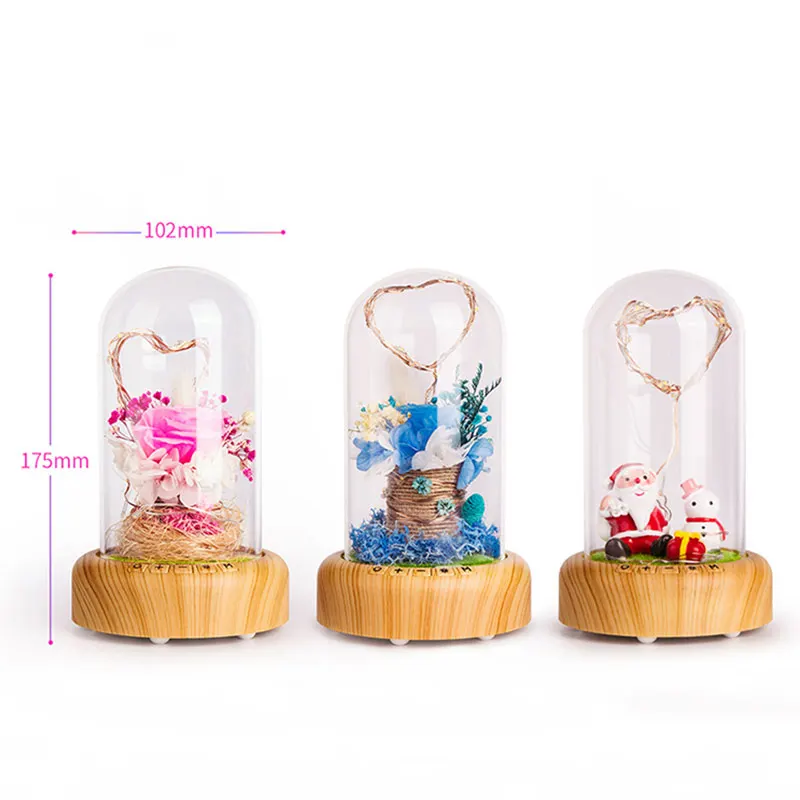 Горячая Bluetooth динамик желая стример бутылка украшение лампа друзья подарок на