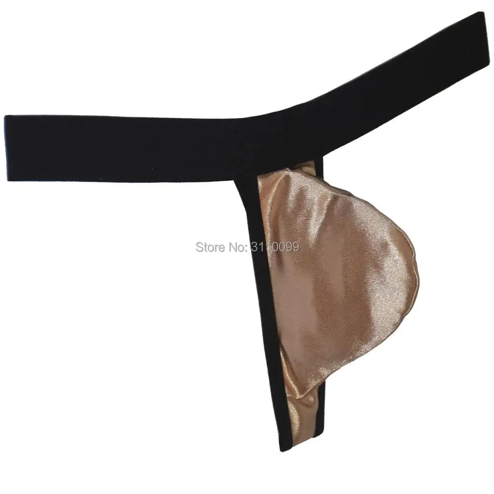 Мужская контурная сумка стринги с широким поясом блестящее бикини шорты бандаж| |
