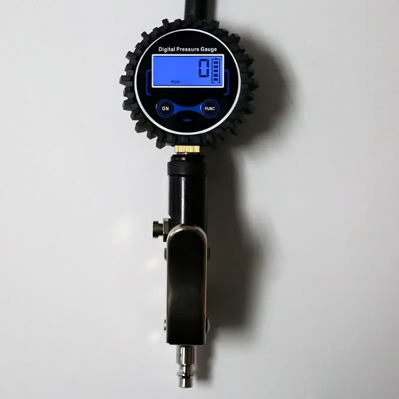 

B9HF Digital Air Tyre Tire Inflator w/ Pressure Gauge 200PSI Chuck for t.u.k.Car/Bike