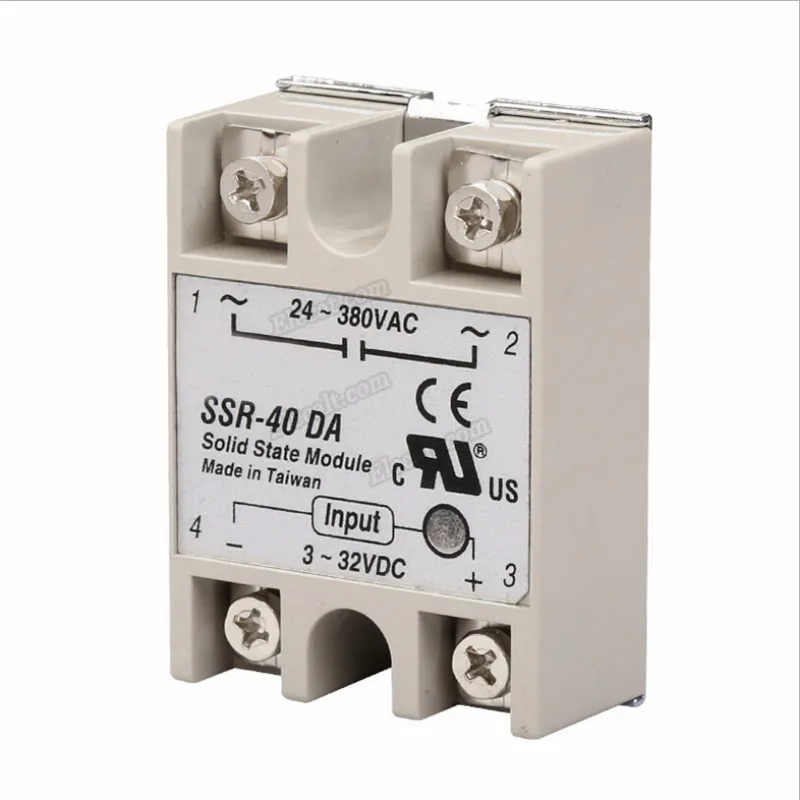 10 шт./лот твердотельные реле 3-32VDC SSR-10DA SSR-25DA SSR-30DA SSR-40DA SSR-50DA SSR-60DA SSR-75DA SSR-80DA SSR-90DA