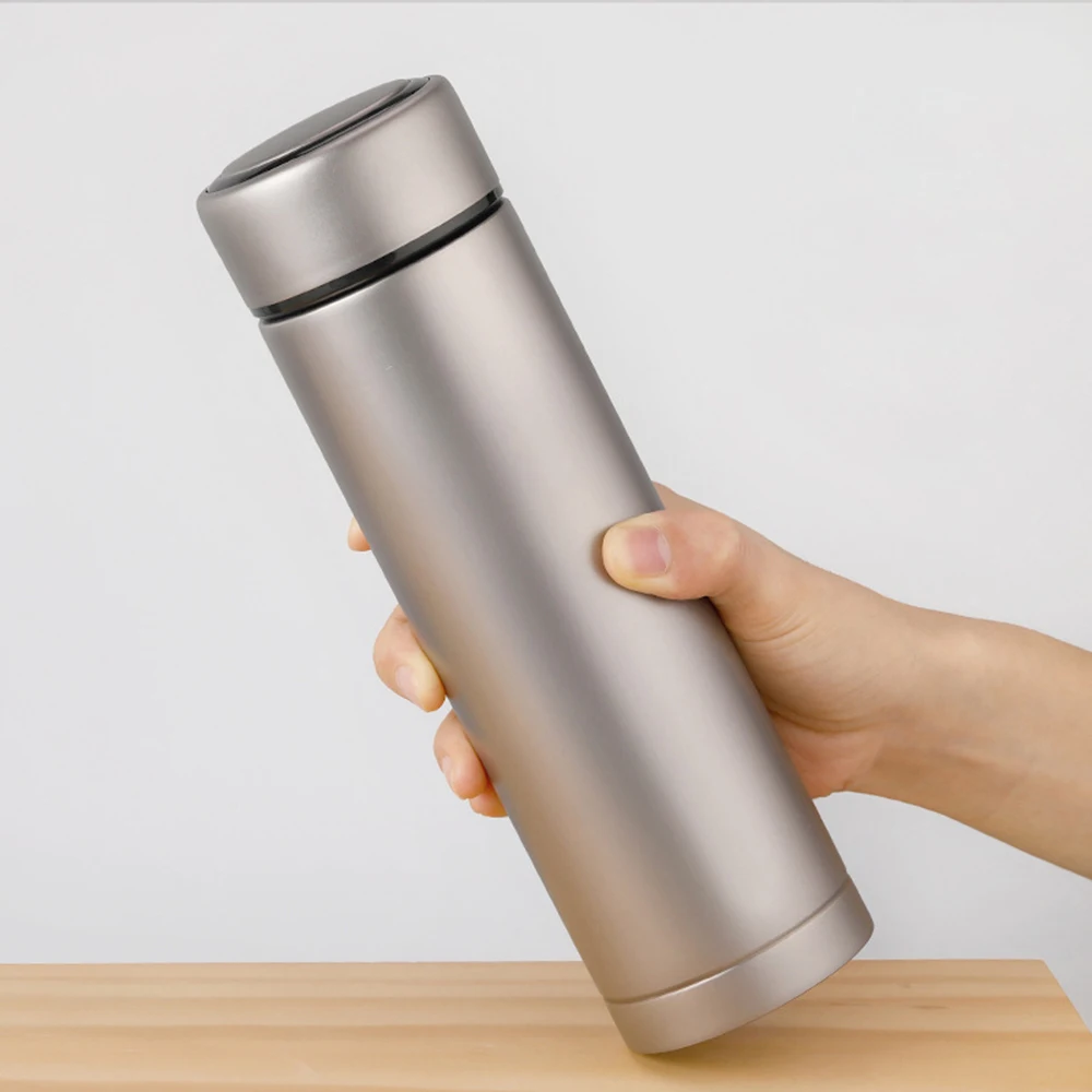 Бренд Lixada титановая двойная настенная бутылка с вакуумной изоляцией для воды