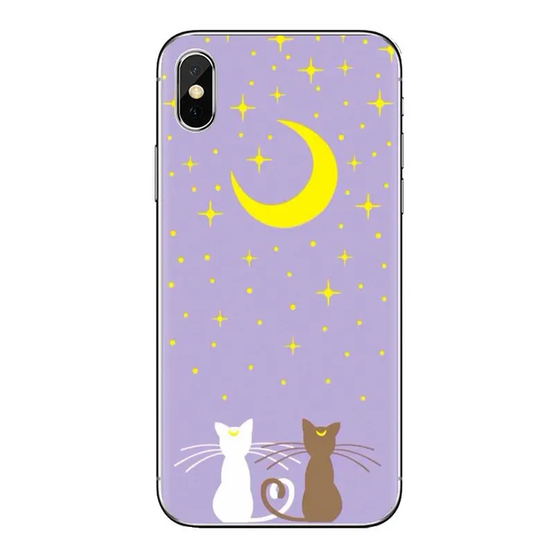 Чехлы для iPhone XS Max XR X 4 4S 5 5S 5C SE 6 6S 7 8 плюс samsung Galaxy J1 J3 J5 J7 A3 A5 с милым рисунком Сэйлор