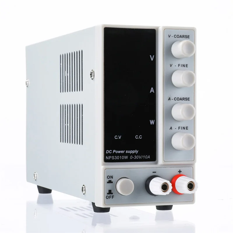 Новый NPS3010W 110 В/220 В Цифровой Регулируемый блок питания постоянного тока 0-30 в 0-10A 300
