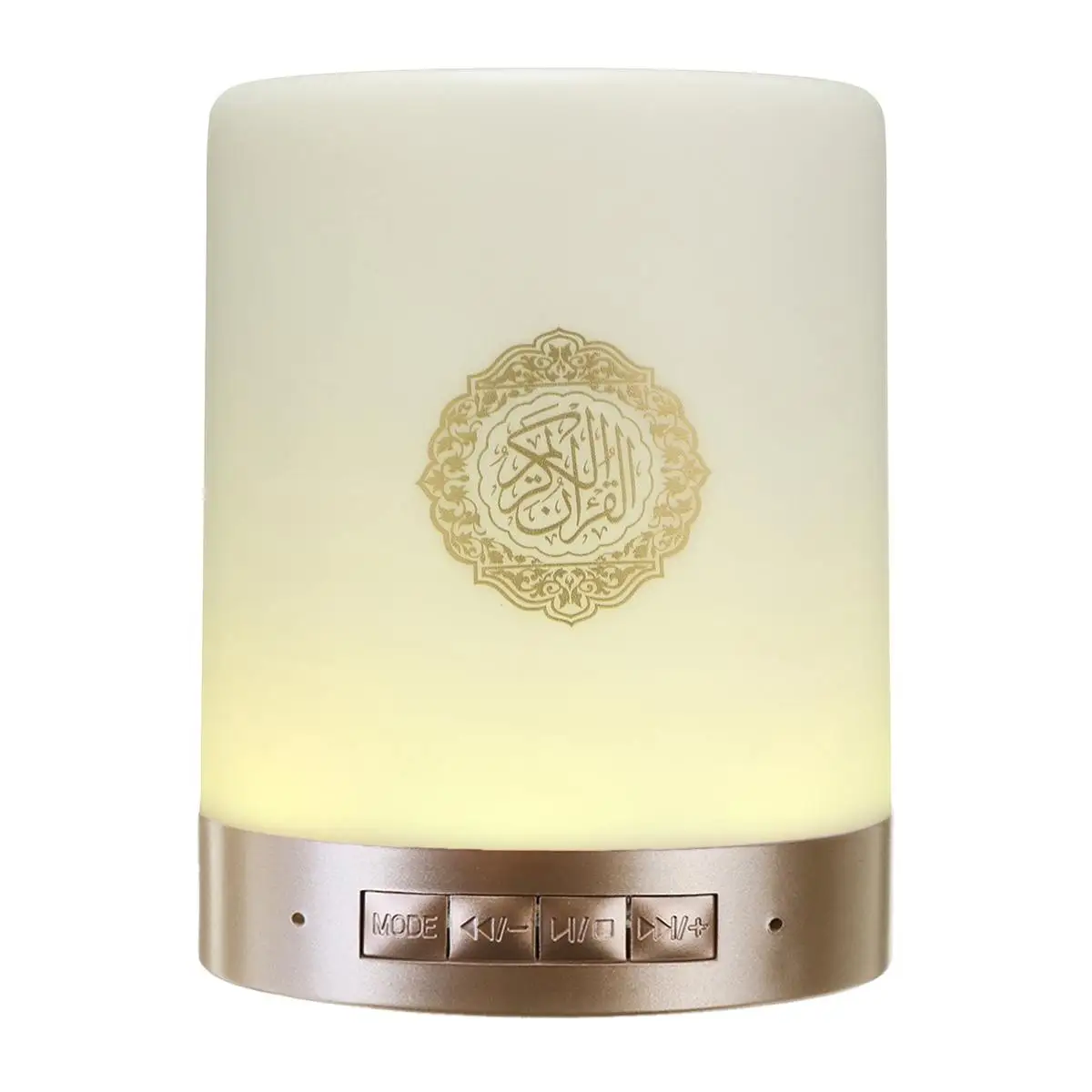 Цветной USB FM радиоприемник регулируемая маленькая Светодиодный лампа Bluetooth