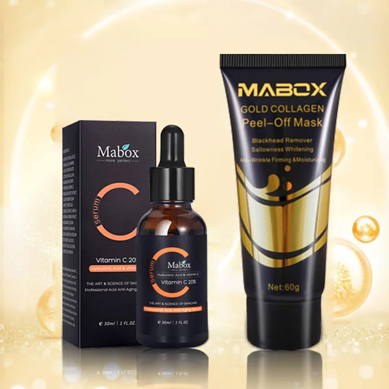 

30ml Vitamin C Serum With 60G Collagen Peel-Off Mask