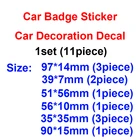 1 Набор Автомобильная эмблема значок наклейка для интерьера автомобильные наклейки аксессуары для AMG Mercedes Benz W212 W213 W205 W177 W247 W176 GLA GLC X253