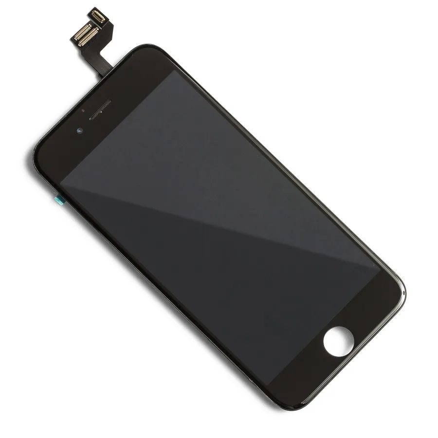Черный/белый ЖК-дисплей в сборе с дигитайзером для iPhone 6S без битых пикселей