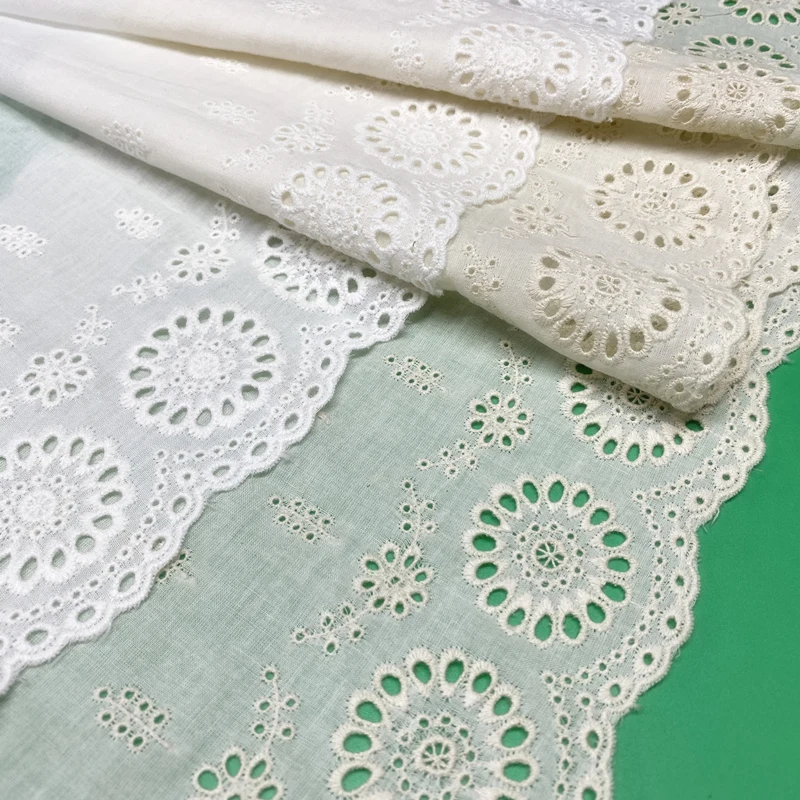 5 ярдов/лот хлопчатобумажная ткань сделай сам с вышивкой цвет темно-серый красный