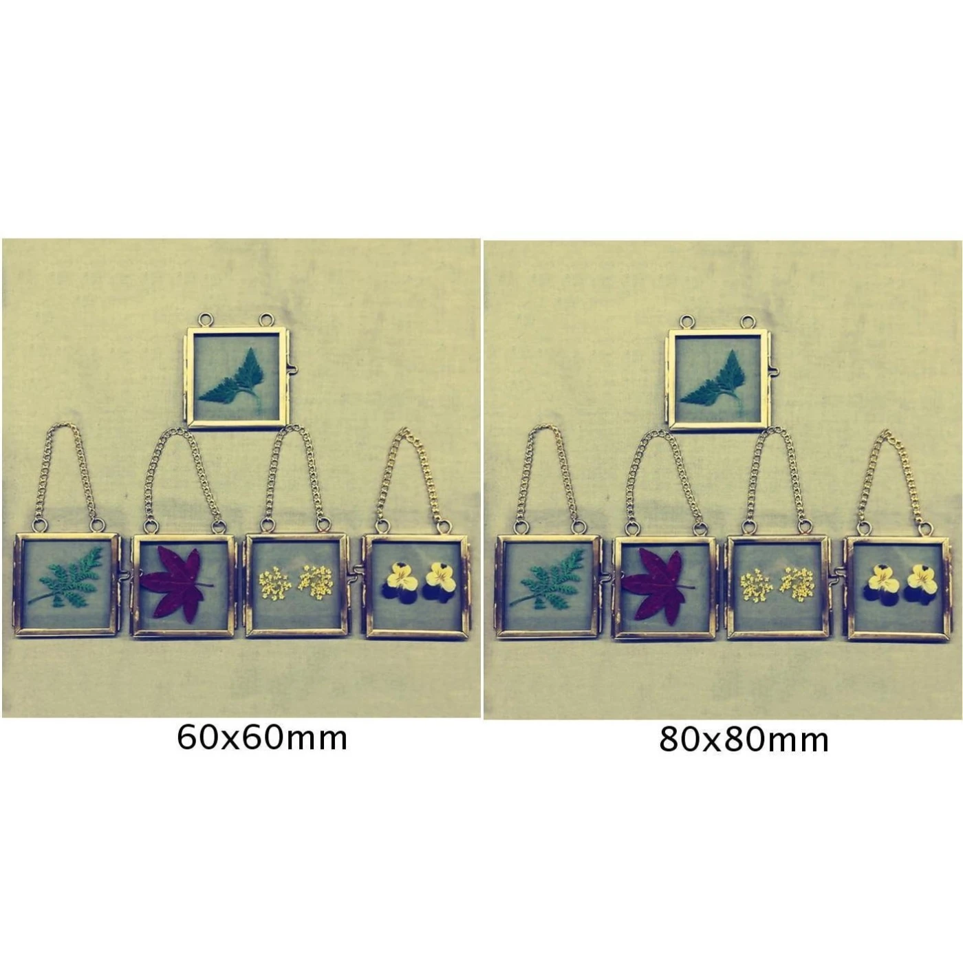 1x Hanging Vintage Shabby Chic Photo Frame Picture Metal Specimen Clip New | Дом и сад