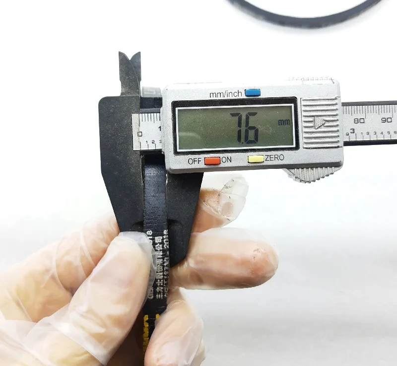 10 шт./лот K26 Vee резиновый приводной ремень скамья части сверла k12 k13 k14 k15 k16 k17 k18 k19 k20