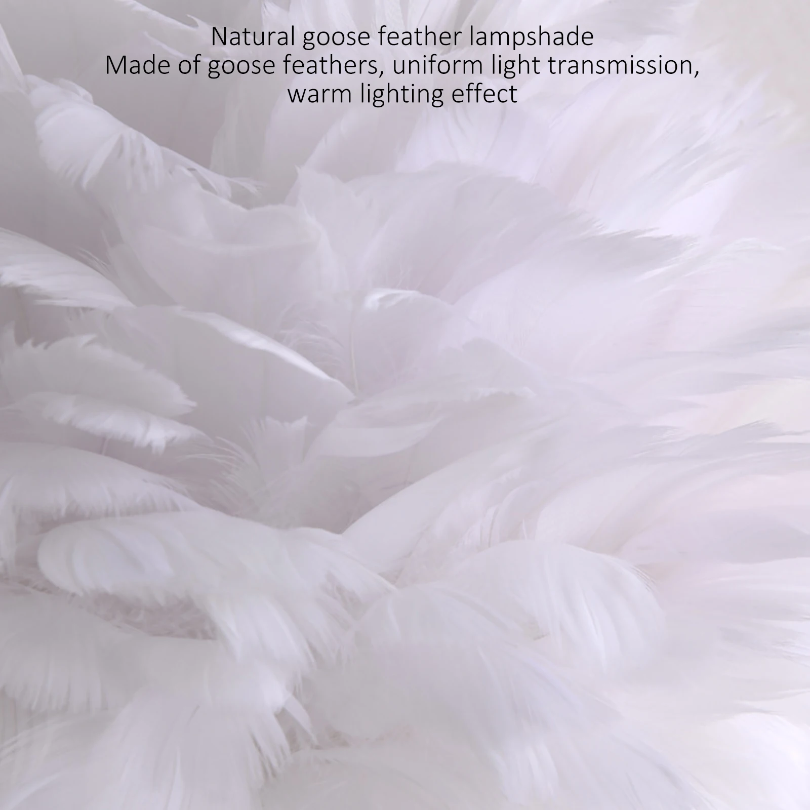 Современная лампа с перьями Скандинавская Настольная гусиными Подвесная для