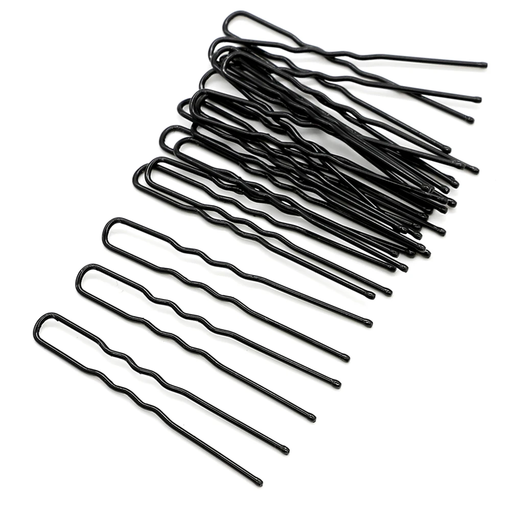 180 шт./лот U образные заколки для волос укладки женские Up do в прочном металлическом