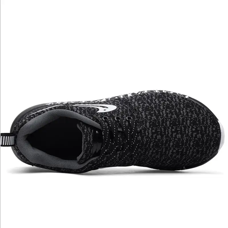 Новый вразлёт плетение мужская повседневная обувь из дышащего сетчатого