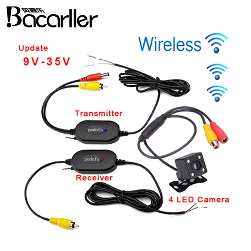 Парковки Беспроводной Универсальная автомобильная камера заднего вида Камера с