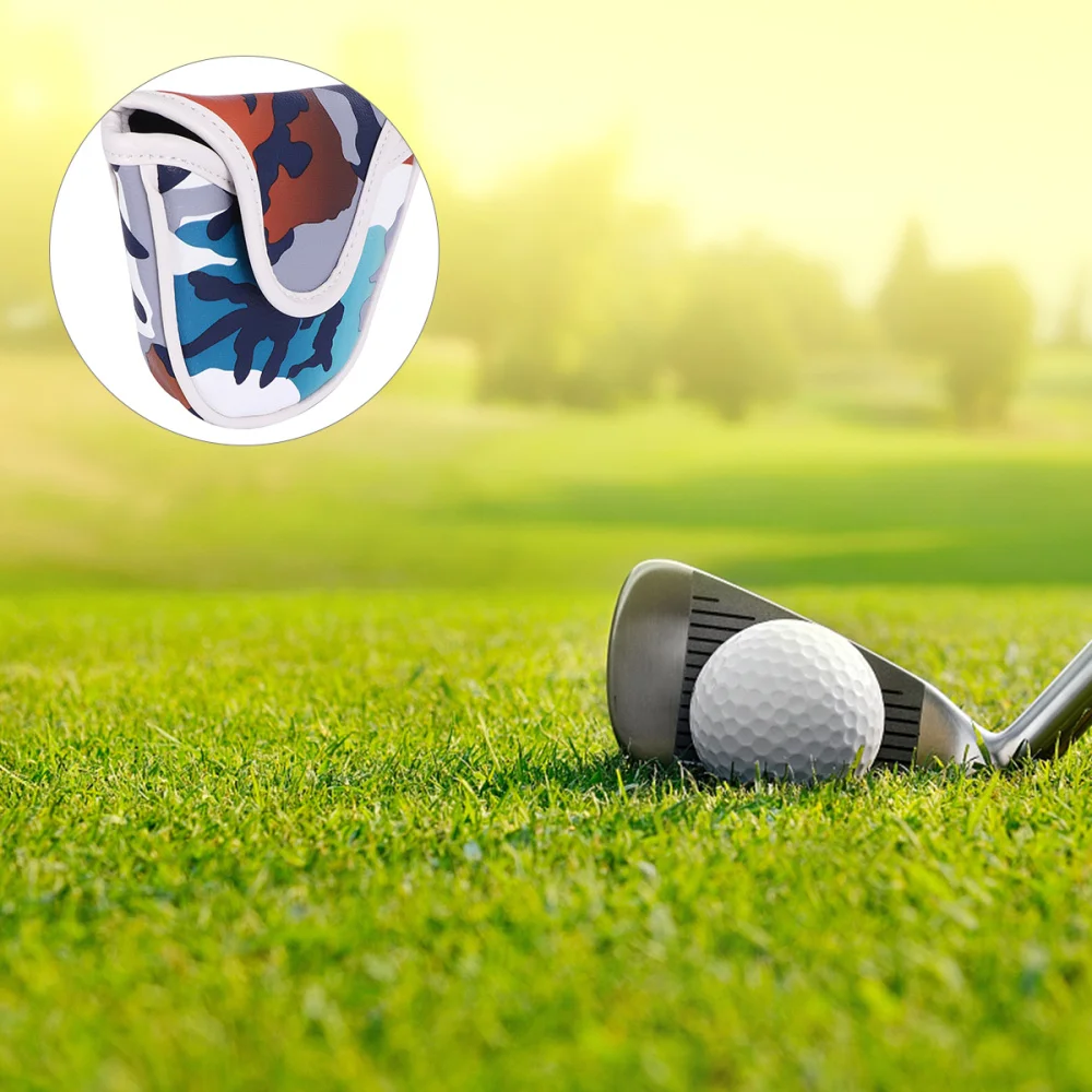 

Synthetic Leather Protective Cover Camouflage Design Headcovers