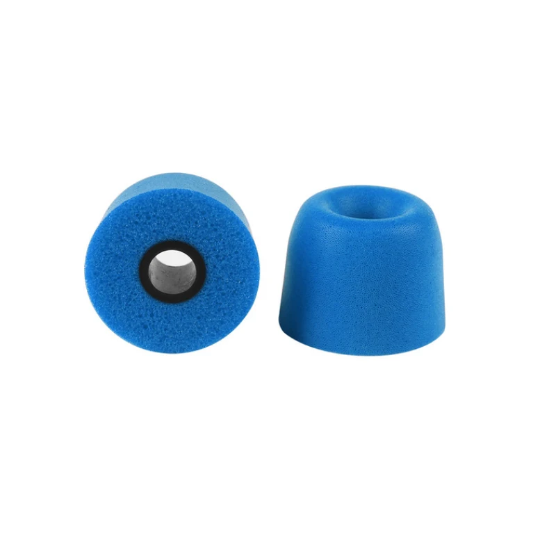 100PCS Walkie Talkie Soft Memory Foam Earbuds Earmuffs T100 Noise Isolation Eartips for Acoustic Tube In-Ear Earphone