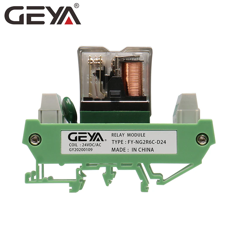 GEYA NG2R 6 каналов Omron Реле модуль 5 В 12 24 постоянного тока 230V релейная плата PLC