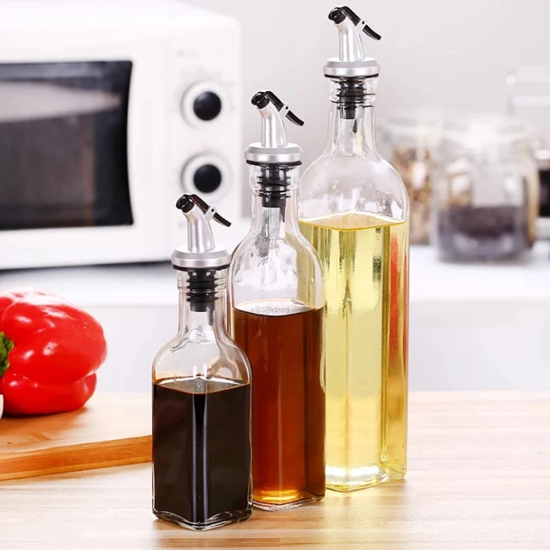 Olive Oil Sprayer Drip Wine Pourers Liquor Dispenser Leak-proof Nozzle ABS Lock Sauce Boat Bottle Stopper Kitchen Bar BBQ Tool | Дом и сад
