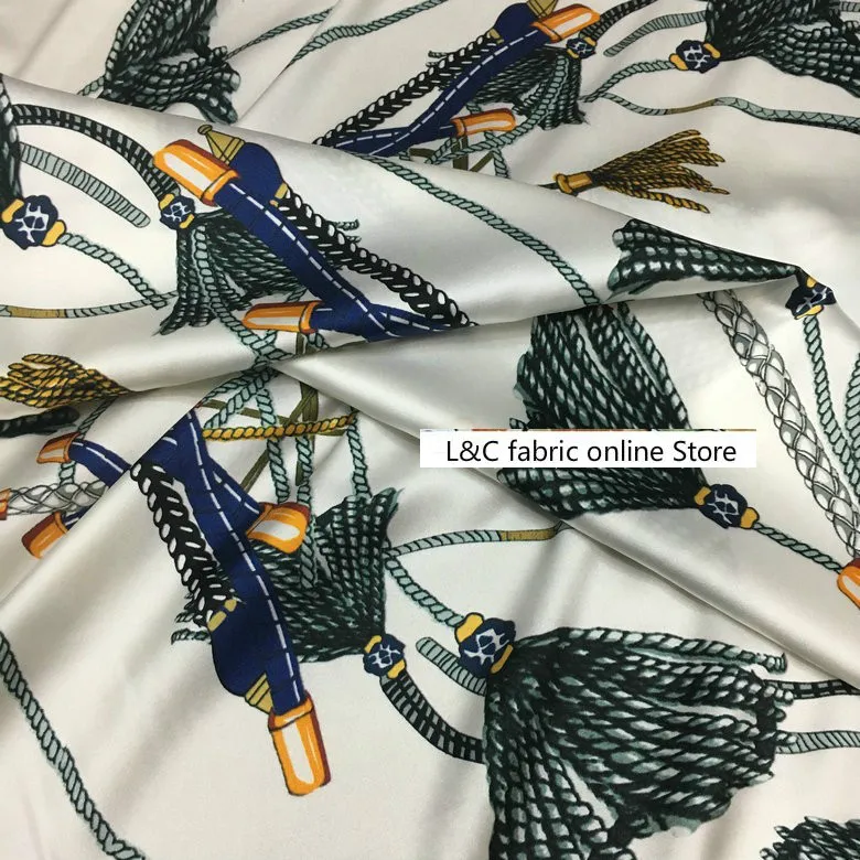 Европейская и американская Фирменная цепочка для струйной печати тяжелый шелк