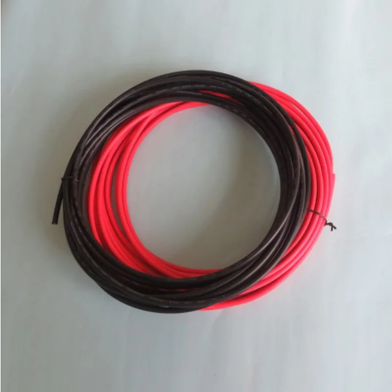 Солнечный Кабель 14AWG 2 5 мм² 1 м/2 м/3 м/5 м красный или черный PV-кабель медный