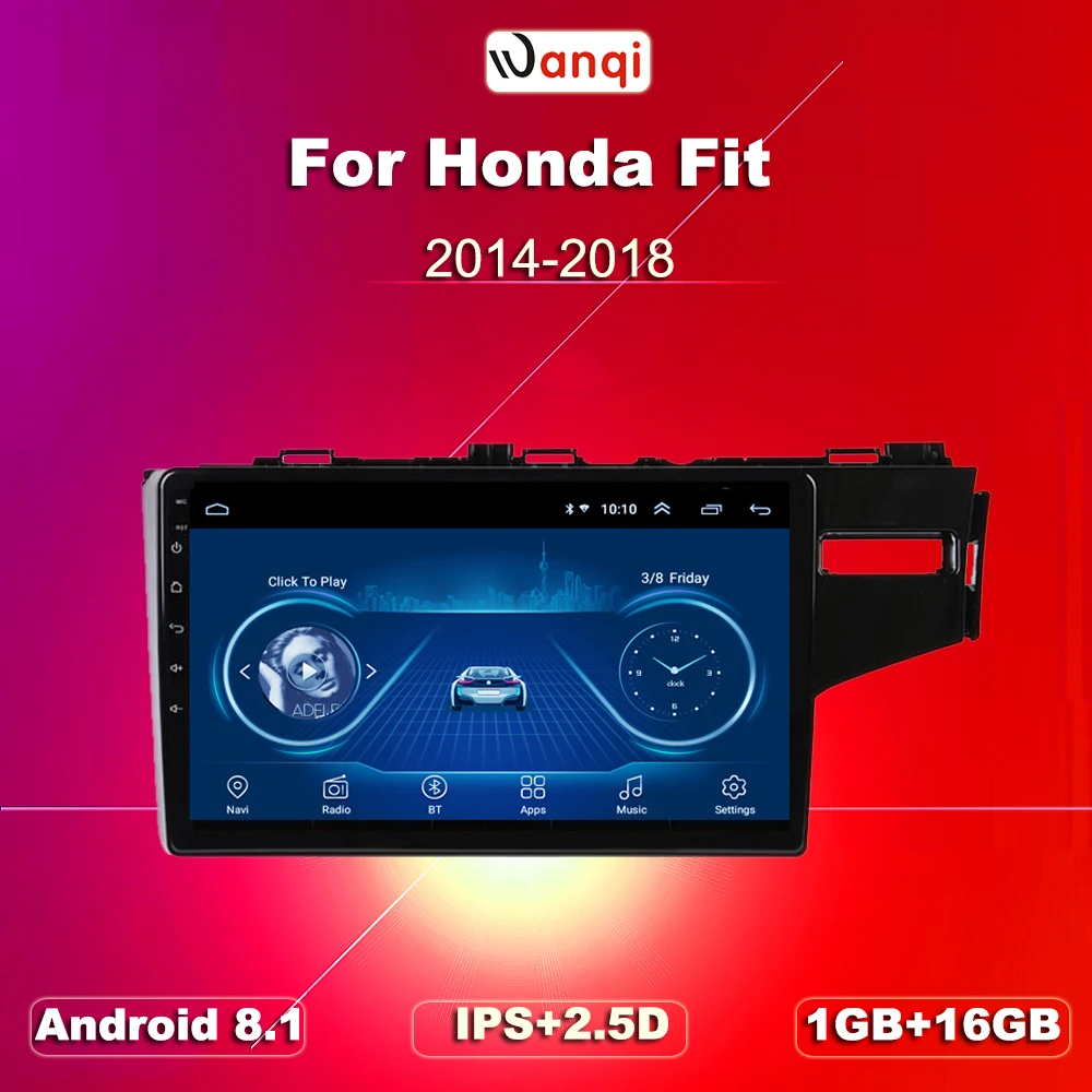 9 дюймовый автомобильный GPS навигатор Android 8 1 для RHD Honda fit 2014 2018 праворучный привод