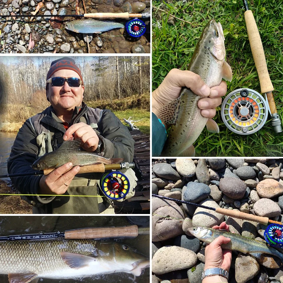 Maximumcatch NANO Nymph 10FT 2/3/4wt нахлыстовая Удочка IM12 графит углеродное волокно быстрое действие нахлыстовая Удочка с трубкой Cordura