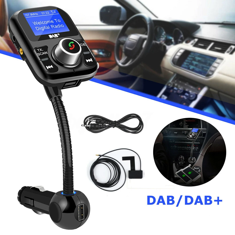 Автомобильный РАДИОВЕЩАТЕЛЬНЫЙ адаптер dab цифровой радио Профессиональный fm-тюнер передающая антенна USB палка ЭЛЕКТРОННЫЙ АВТО передатчик