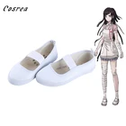 Обувь для косплея из аниме данганронпа 2, белые холщовые туфли для девочек, для косплея, Sayori, Nene Yashi