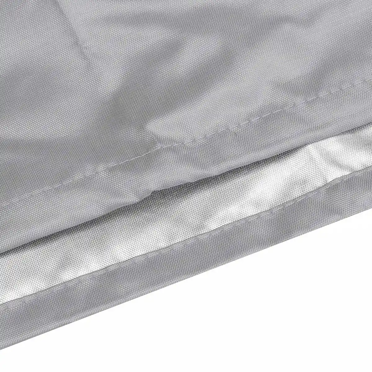 

New 210D Oxford Waterproof Full Outboard Motor Engine Boat Cover For Up to 15-250HP Black/Silver