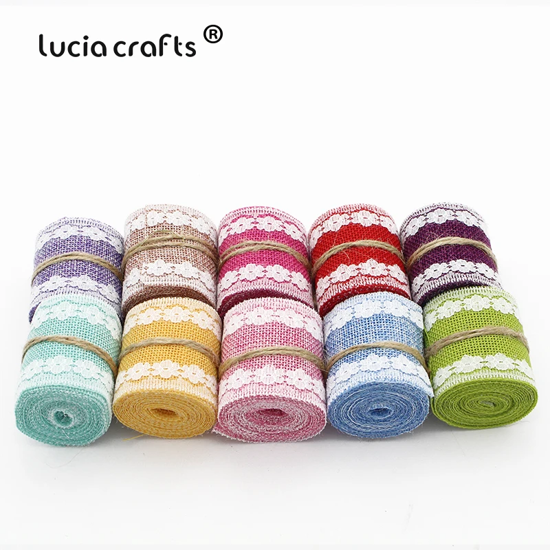 Распродажа! Lucia crafts 2 ярдов/партия 48 мм лента для ткани Рождественская Свадебная