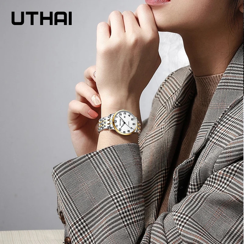 Часы для пожилых людей новые часы влюбленных Мужские кварцевые наручные