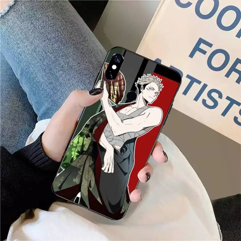 

Jujutsu Kaisen Anime Japan Phone Case For Xiaomi Redmi note 7 8 9 t max3 s 10 pro lite funda shell coque cover
